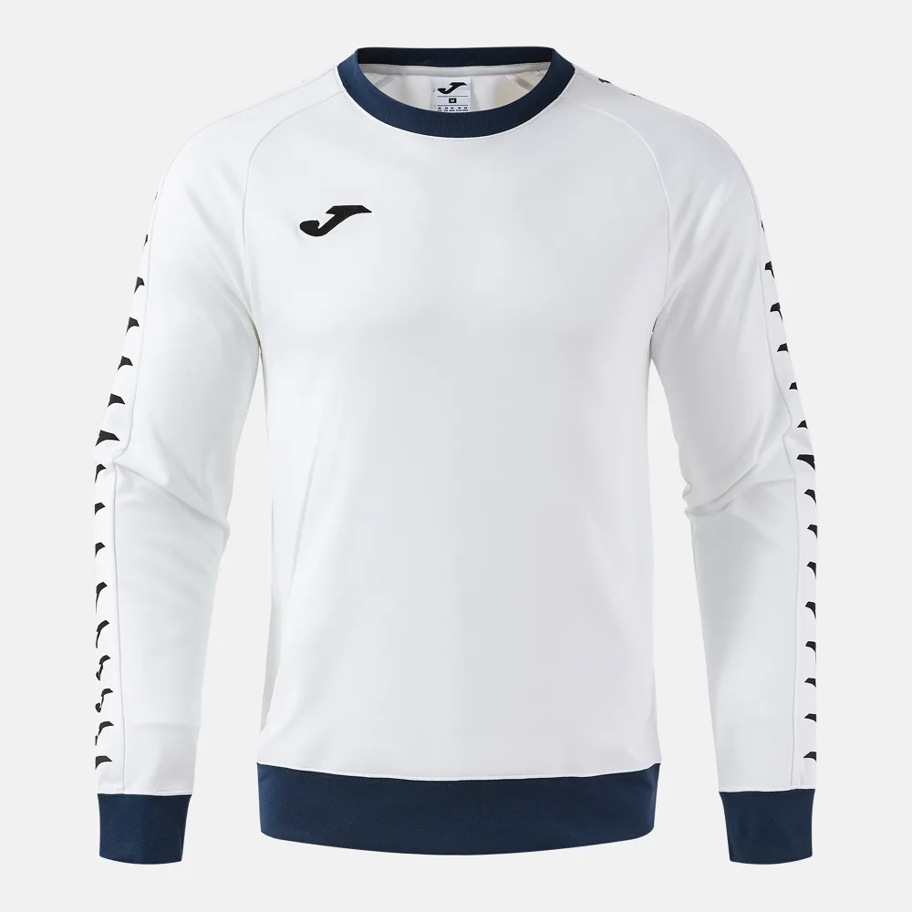 HEROIC SWEATSHIRT — WEISS-MARINEBLAU