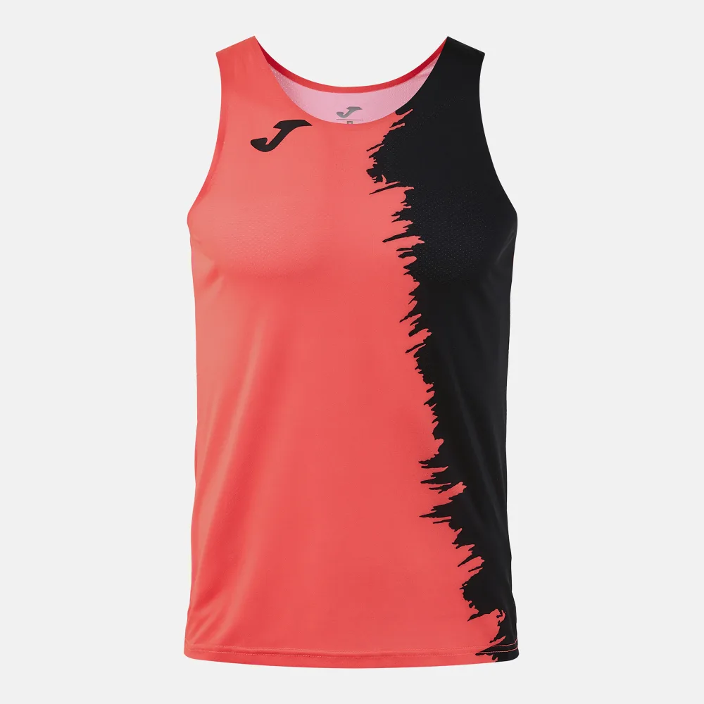 PICASHO SLEEVELESS — FLUORCORAL-SCHWARZ