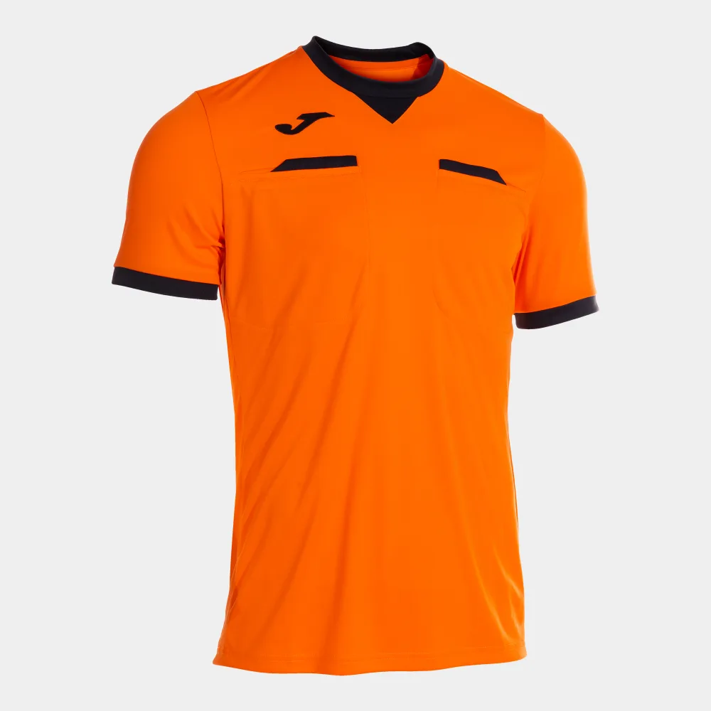 REFEREE SHIRT — ORANGE-SCHWARZ