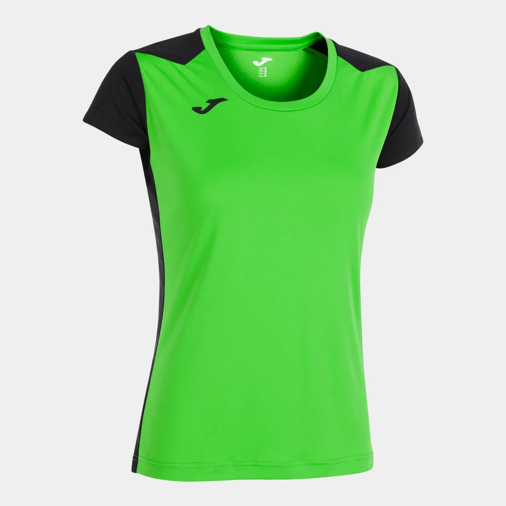 RECORD II SHIRT WOMEN — FLUORGRÜN