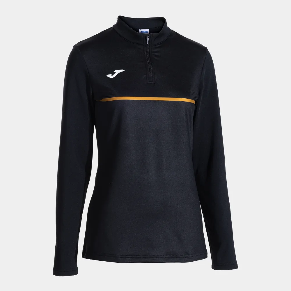 RECORD PRO SWEATSHIRT WOMEN — SCHWARZ