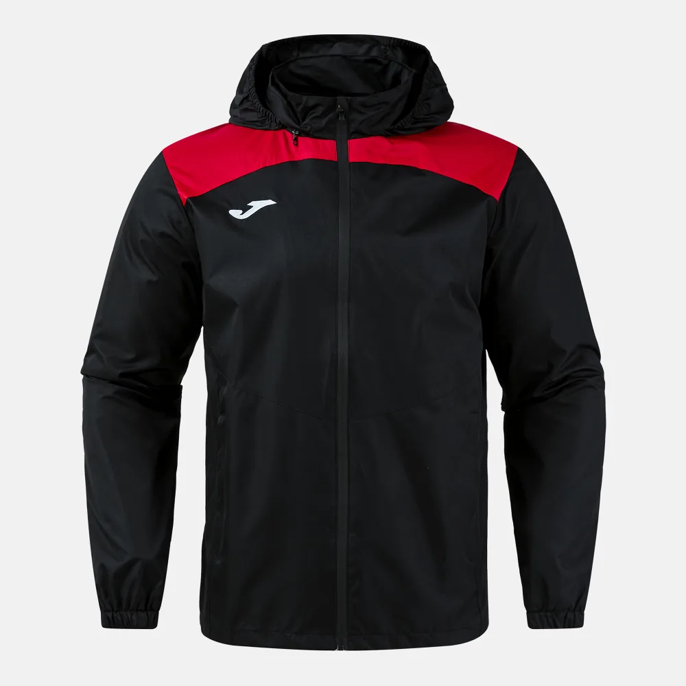 TRIVOR II REGENJACKE — SCHWARZ-ROT