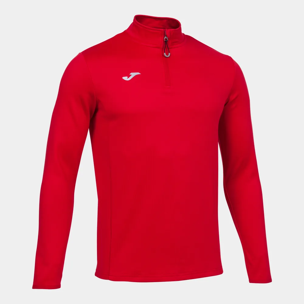 COMBI RUNNING SWEATSHIRT — ROT