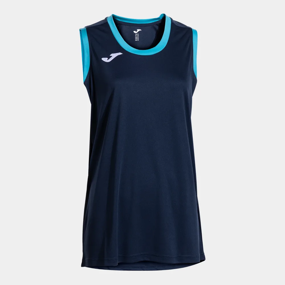 CANCHA SLEEVELESS WOMEN — MARINEBLAU-TÜRKIS
