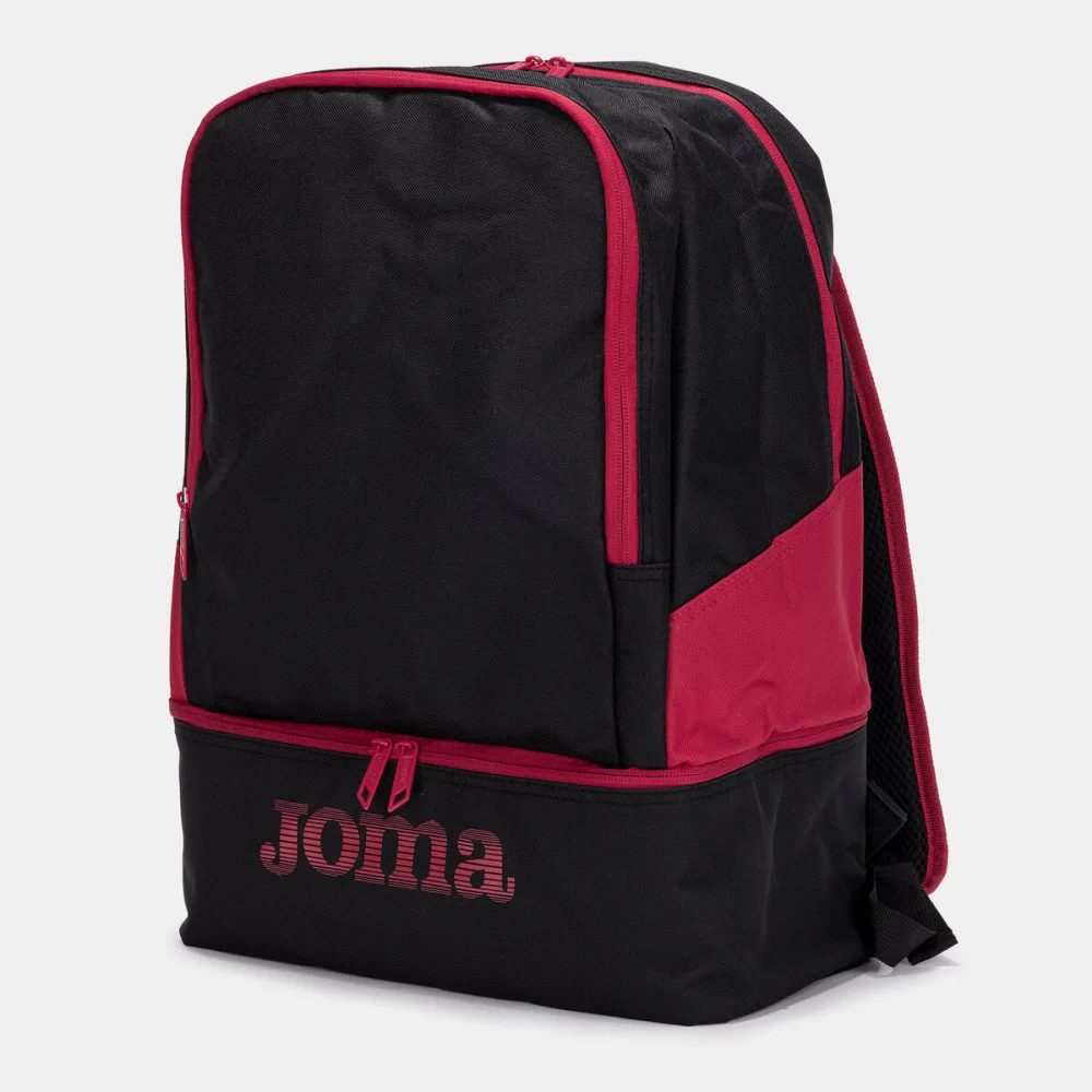 RUCKSACK ESTADIO III — SCHWARZ-ROT