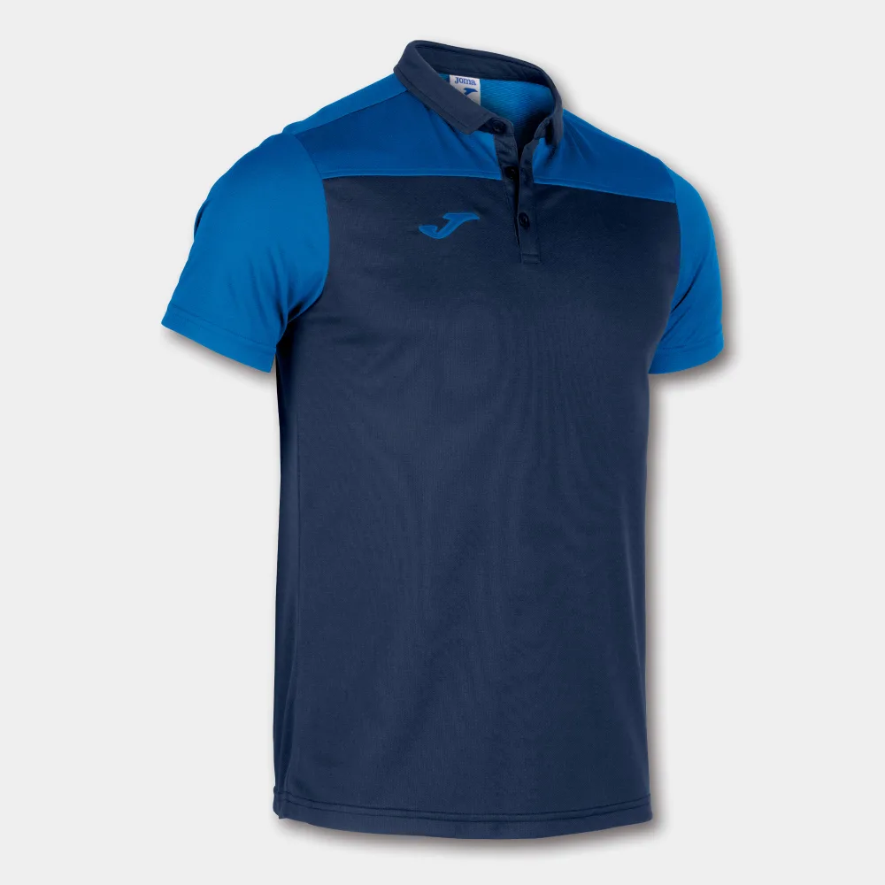 POLO COMBI — MARINEBLAU-ROYALBLAU