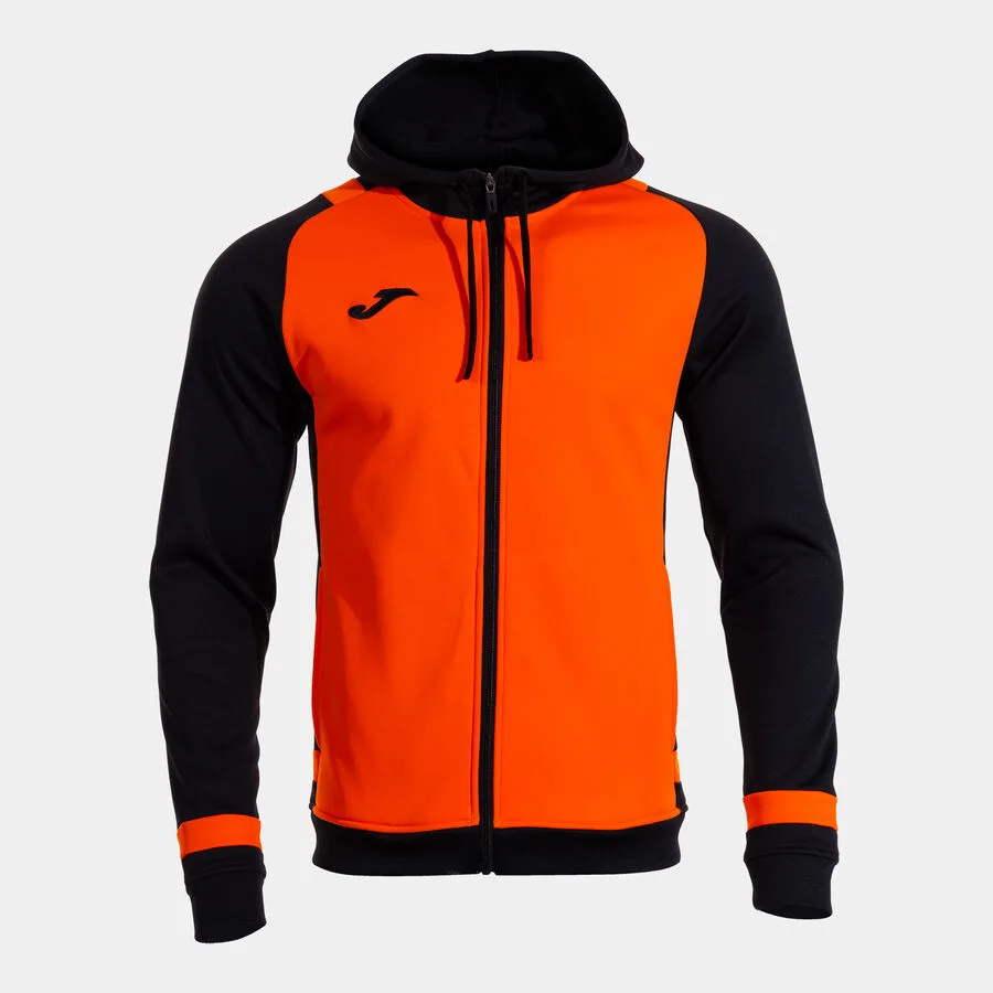 LIDER KAPUZENJACKE — ORANGE-SCHWARZ