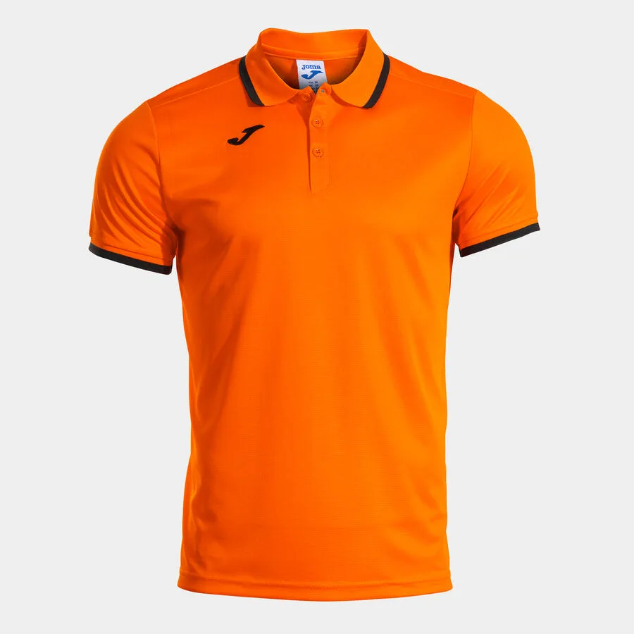 COMBI PREMIUM POLO — ORANGE-SCHWARZ