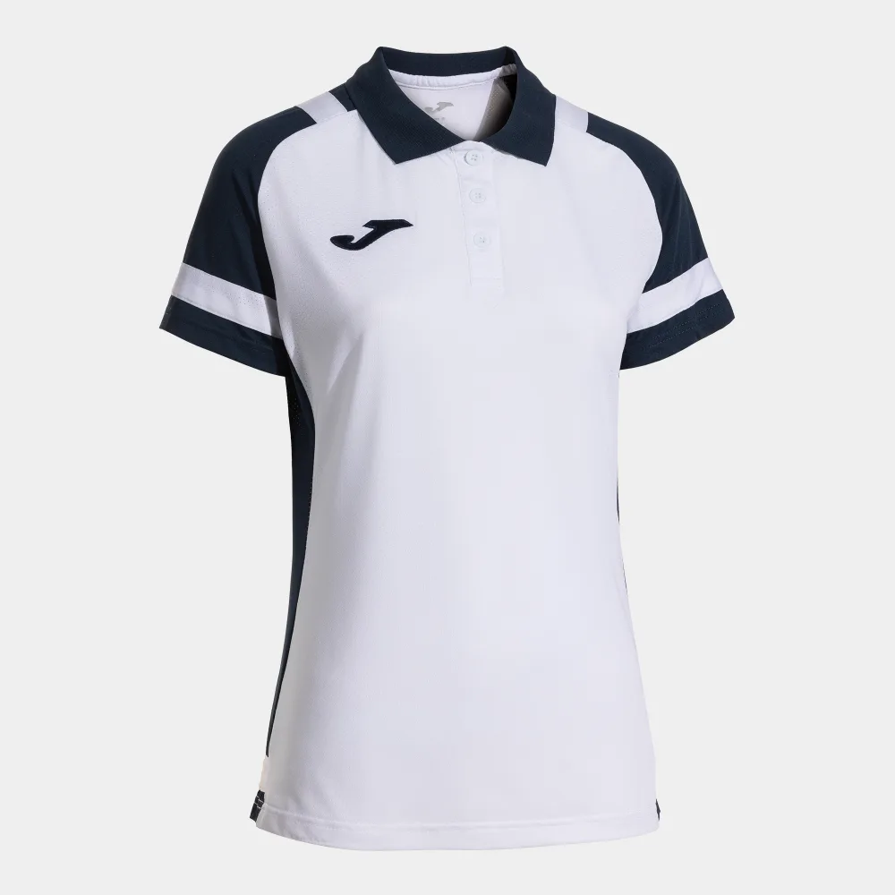 LIDER POLO WOMEN — WEISS-MARINEBLAU