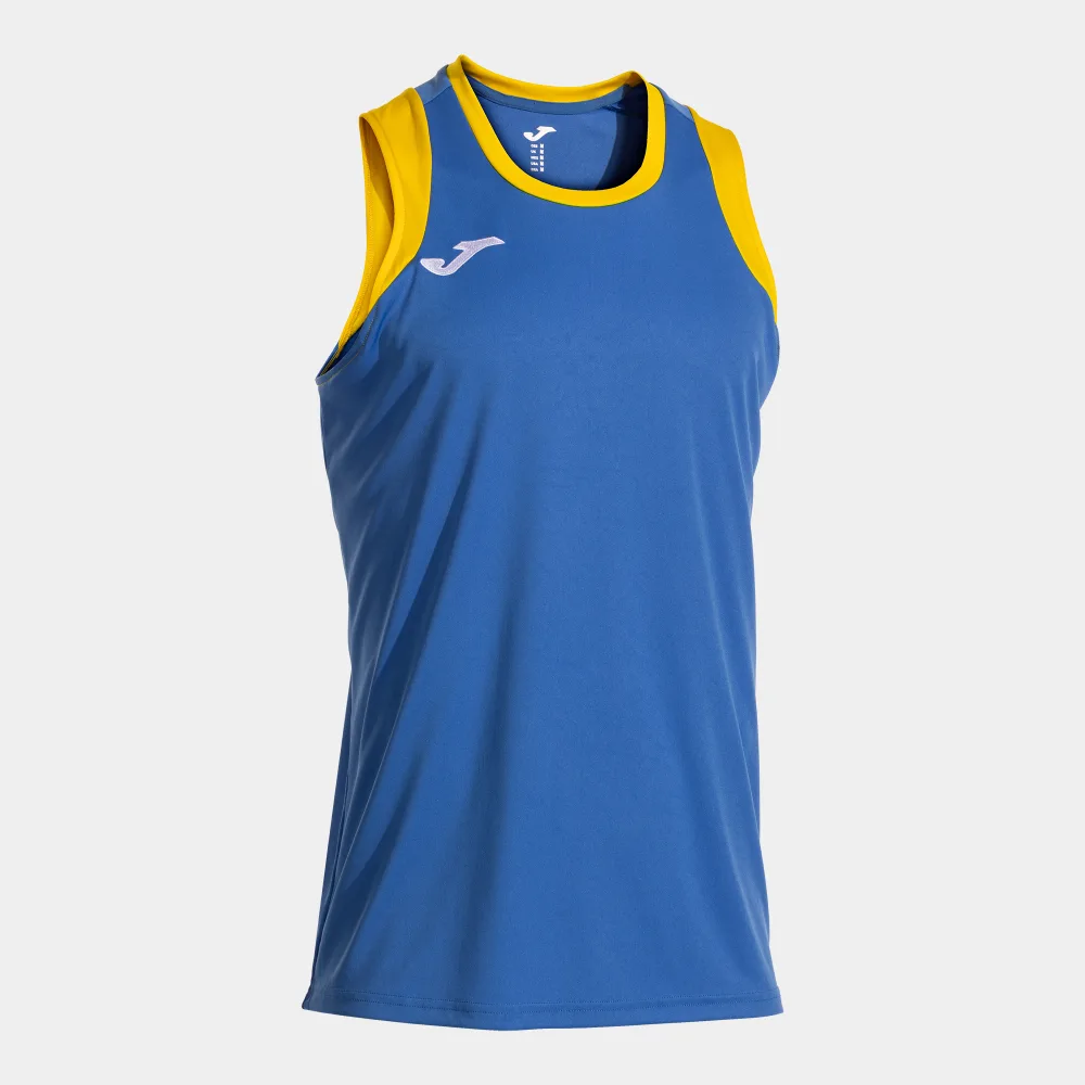 CANCHA SLEEVELESS SHIRT — ROYALBLAU-GELB