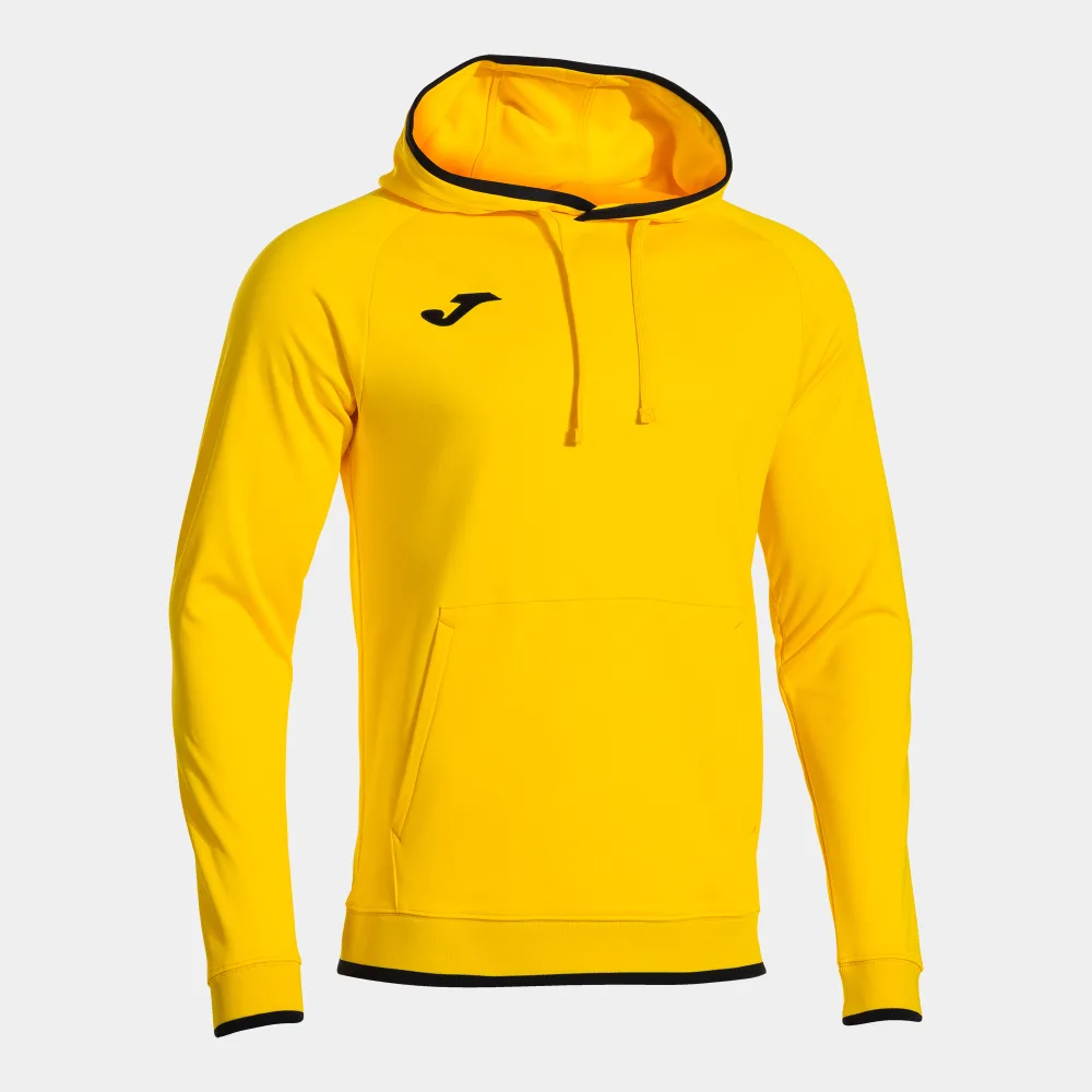 COMBI PREMIUM HOODIE — GELB-SCHWARZ