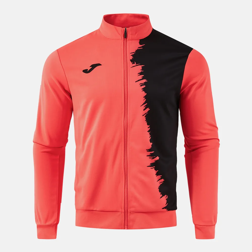 PICASHO JACKE — FLUORCORAL-SCHWARZ