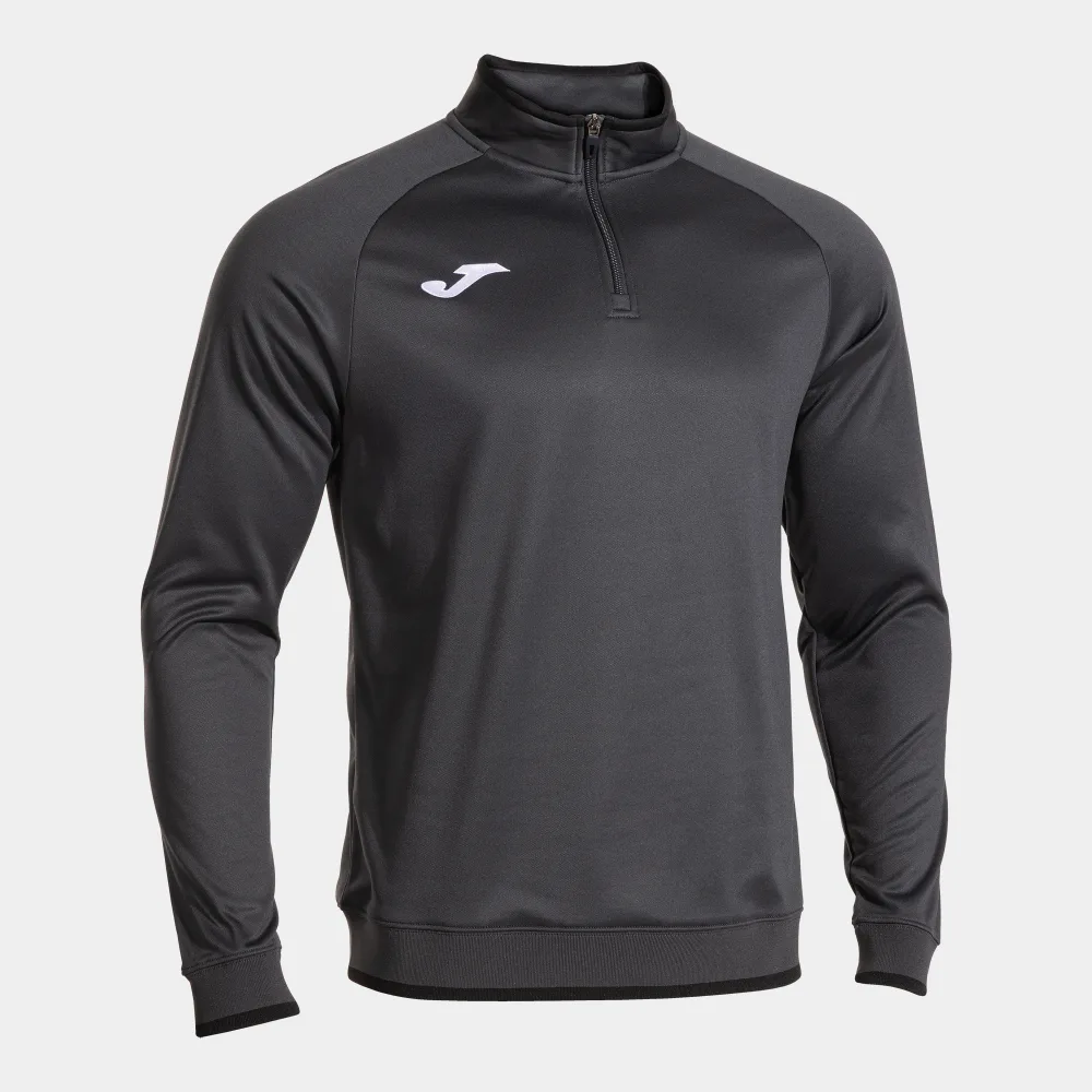 COMBI PREMIUM SWEATSHIRT — ANTRAZITH-SCHWARZ