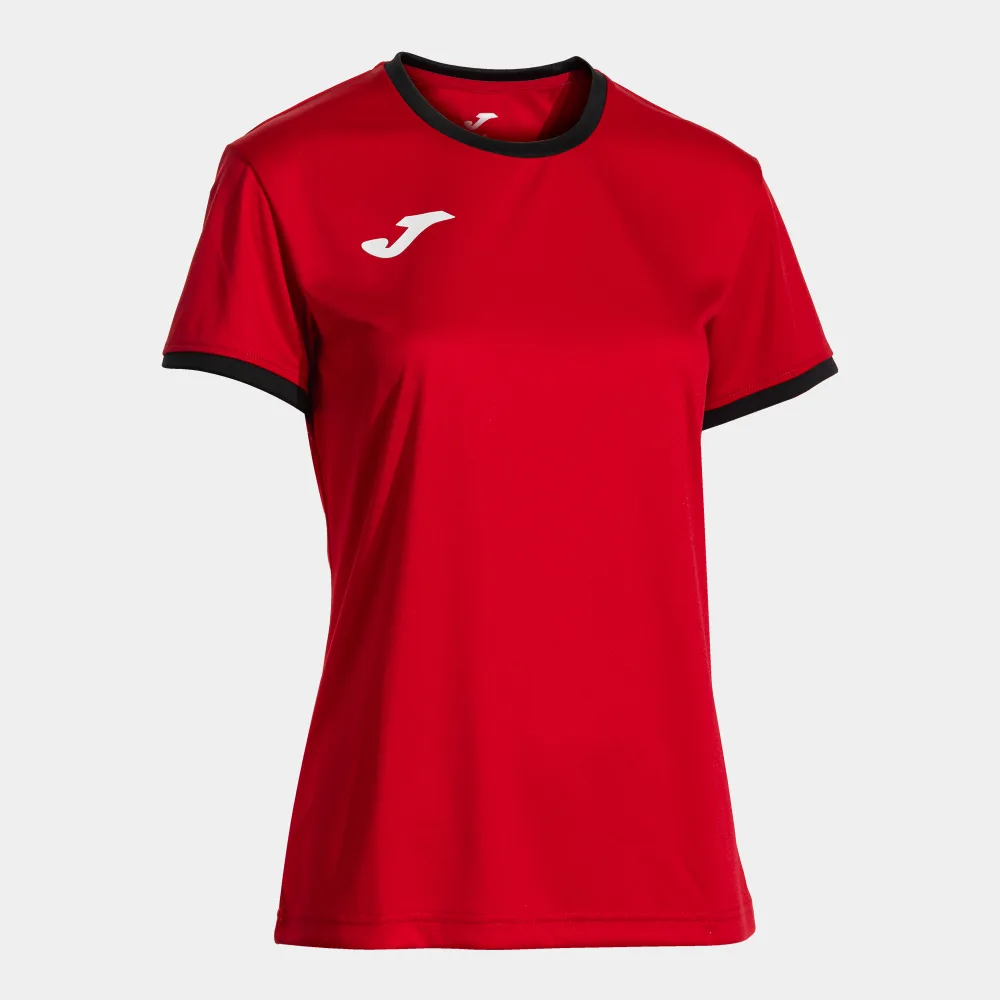 COMBI PREMIUM SHIRT WOMEN — ROT-SCHWARZ
