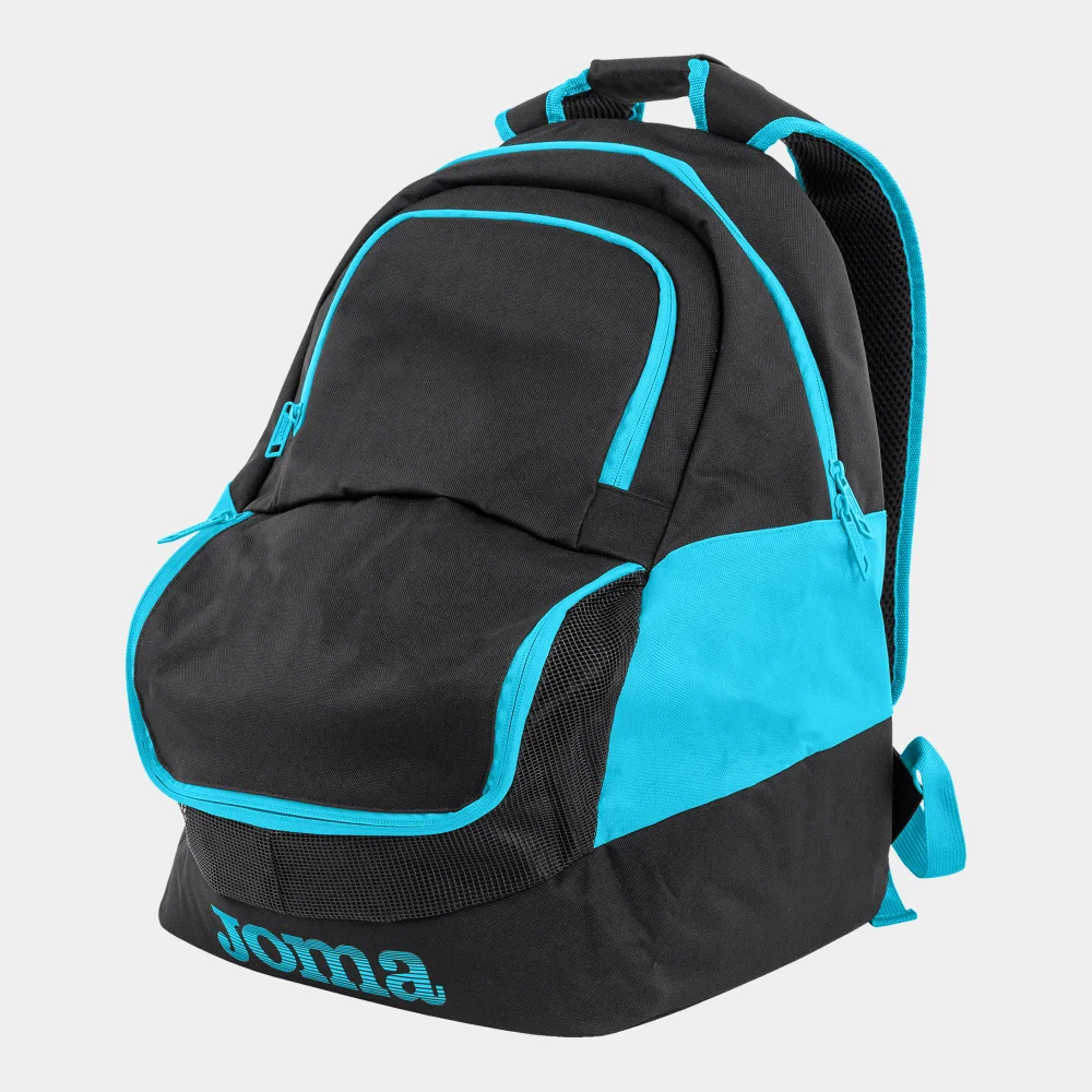 RUCKSACK DIAMOND II — SCHWARZ-TÜRKIS