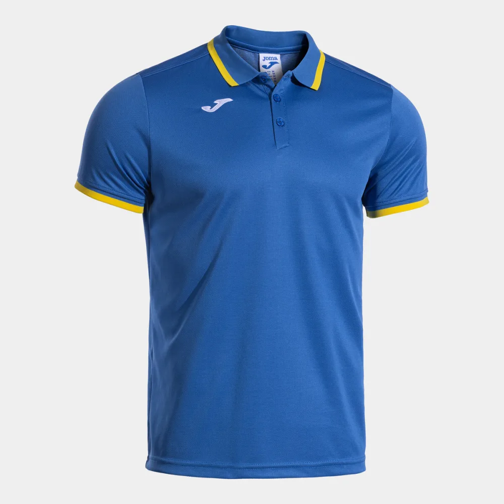 COMBI PREMIUM POLO — ROYALBLAU-GELB