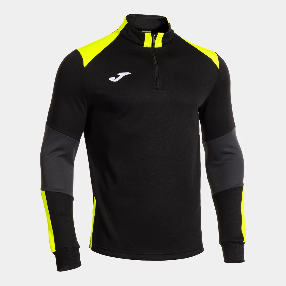 DANUBIO SWEATSHIRT — SCHWARZ-GELB FLUOR