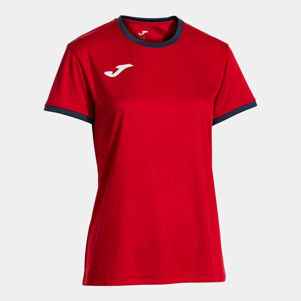 COMBI PREMIUM SHIRT WOMEN — ROT-MARINEBLAU