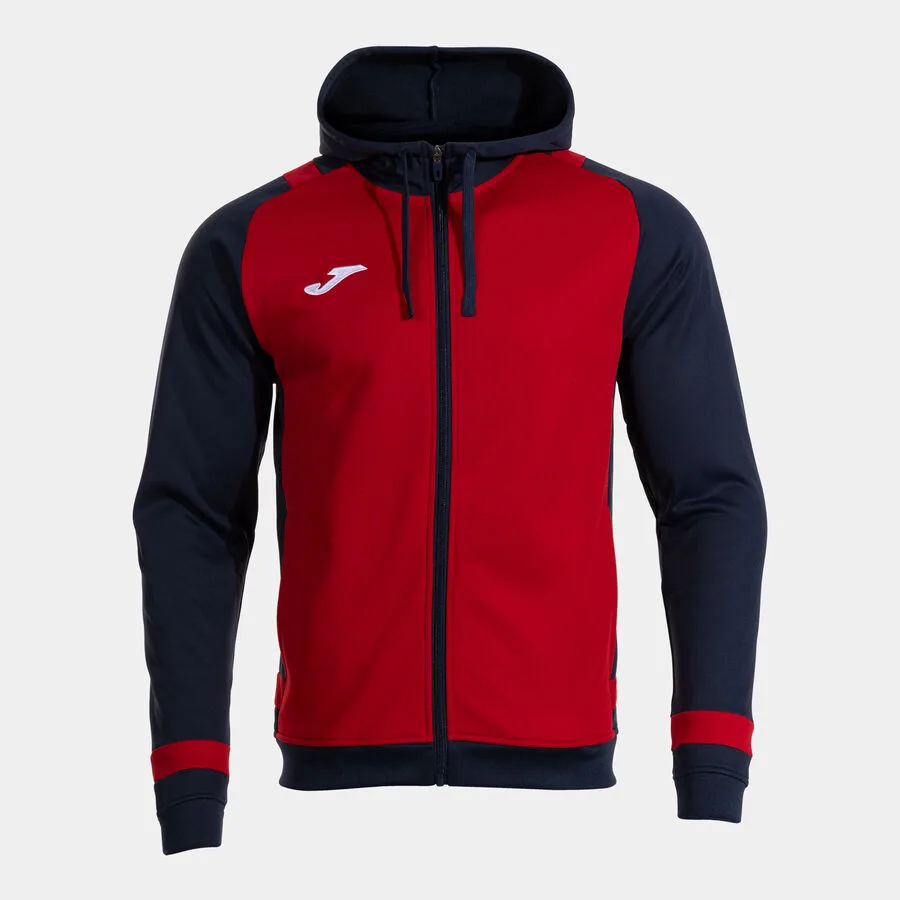 LIDER KAPUZENJACKE — ROT-MARINEBLAU
