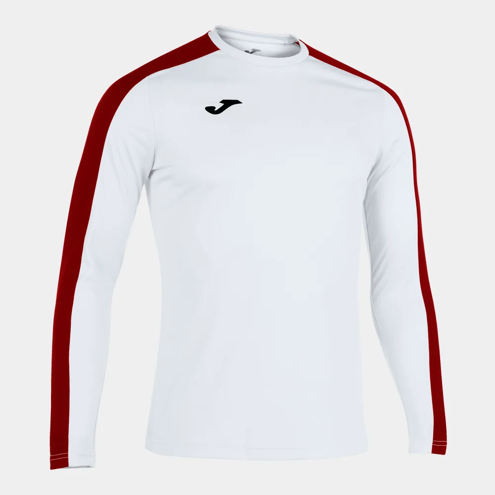 ACADEMY TRIKOT LONGSLEEVE — WEISS-ROT