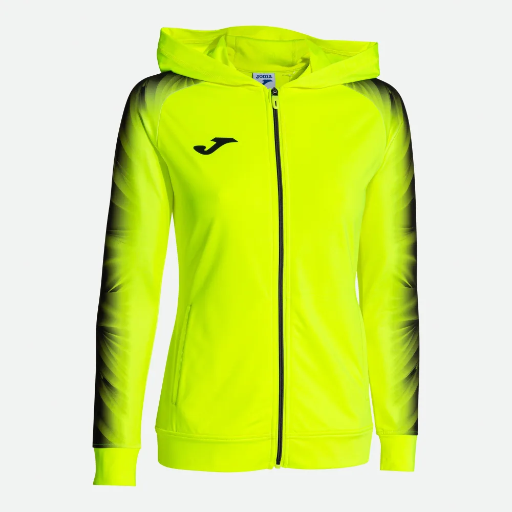 ELITE XI KAPUZENJACKE — FLUORGELB-SCHWARZ