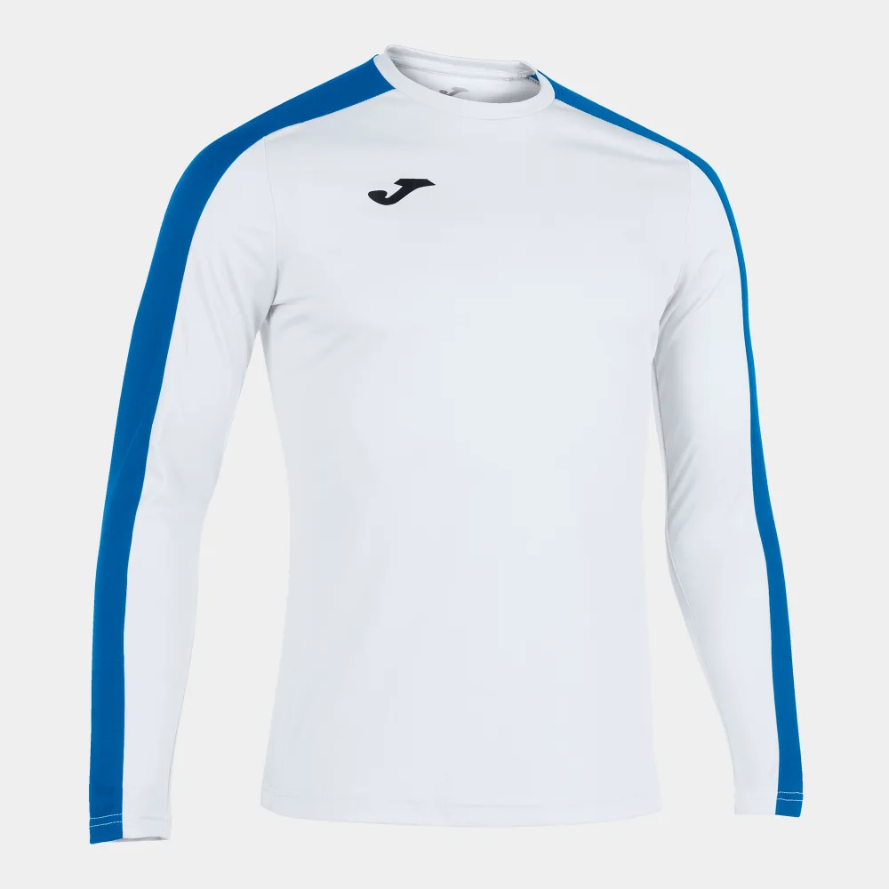 ACADEMY TRIKOT LONGSLEEVE — WEISS-ROYALBLAU