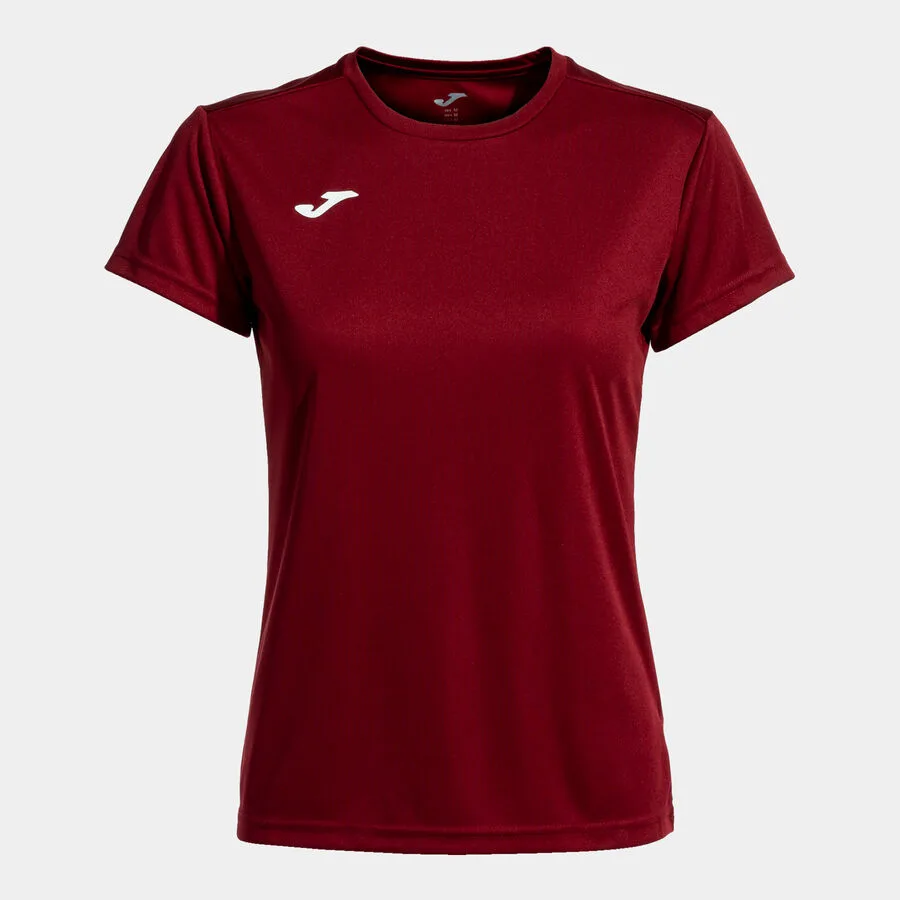 SHIRT COMBI WOMAN — BORDEAUX