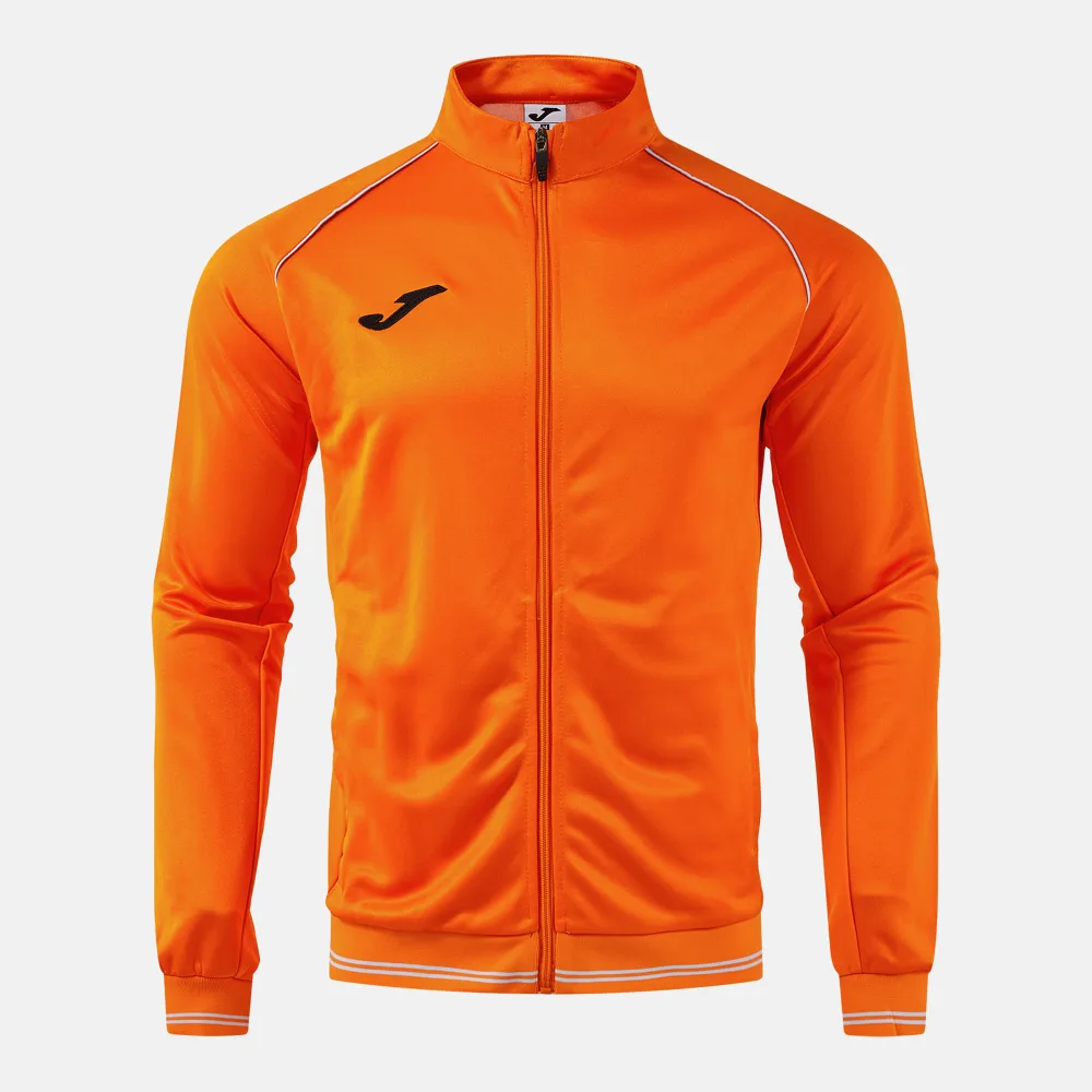 ECO RETRO JACKE — ORANGE-GRAU