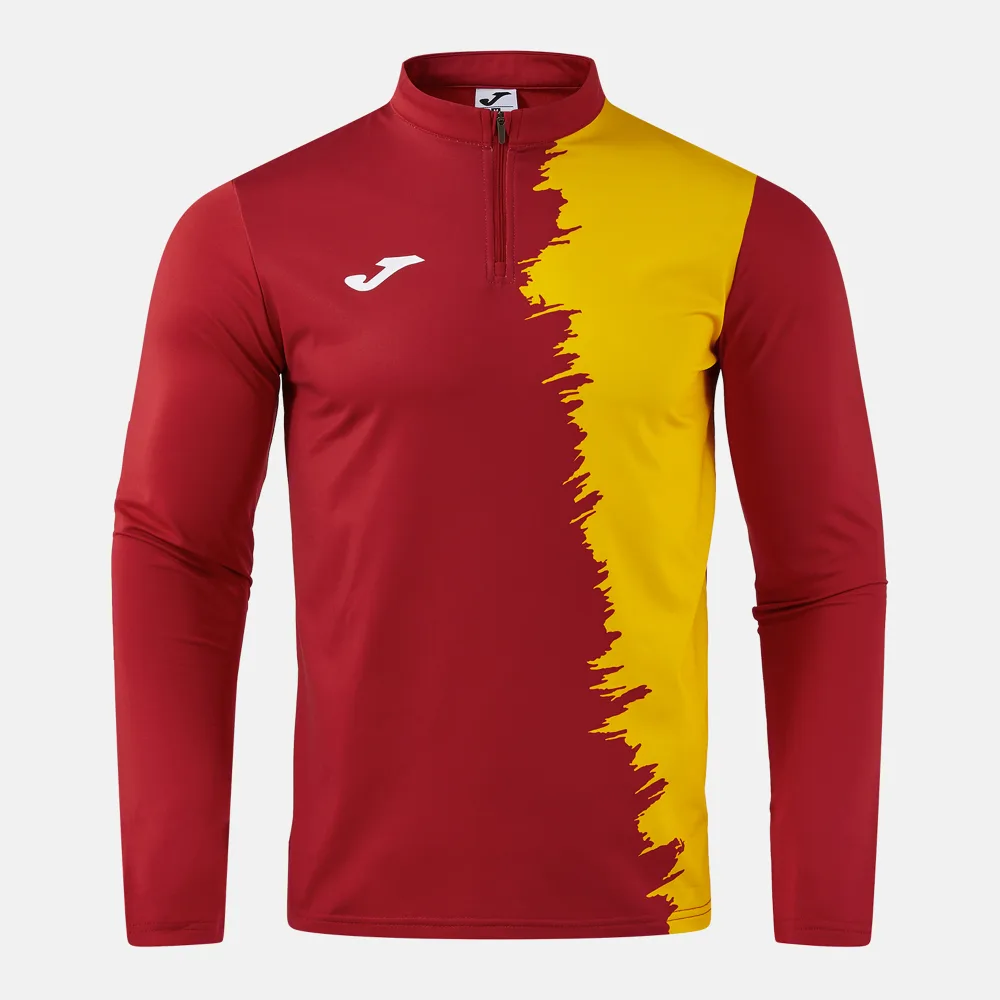PICASHO SWEATSHIRT — ROT-GELB