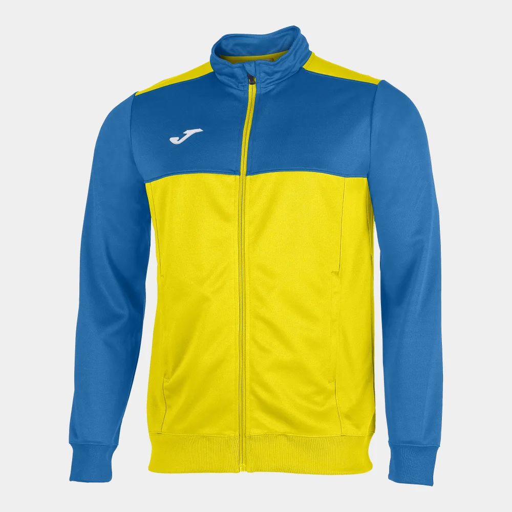 TRAININGSJACKE WINNER — ROYALBLAU-GELB