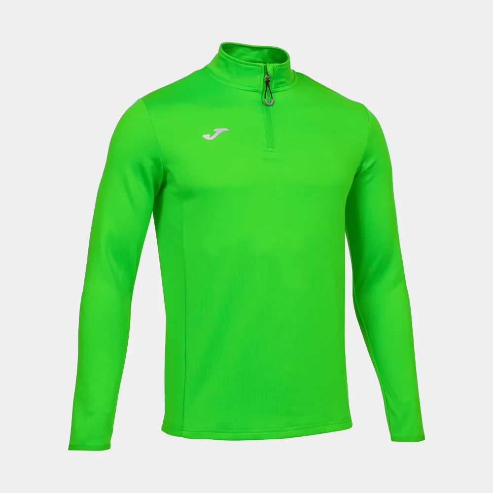 COMBI RUNNING SWEATSHIRT — FLOURGRÜN