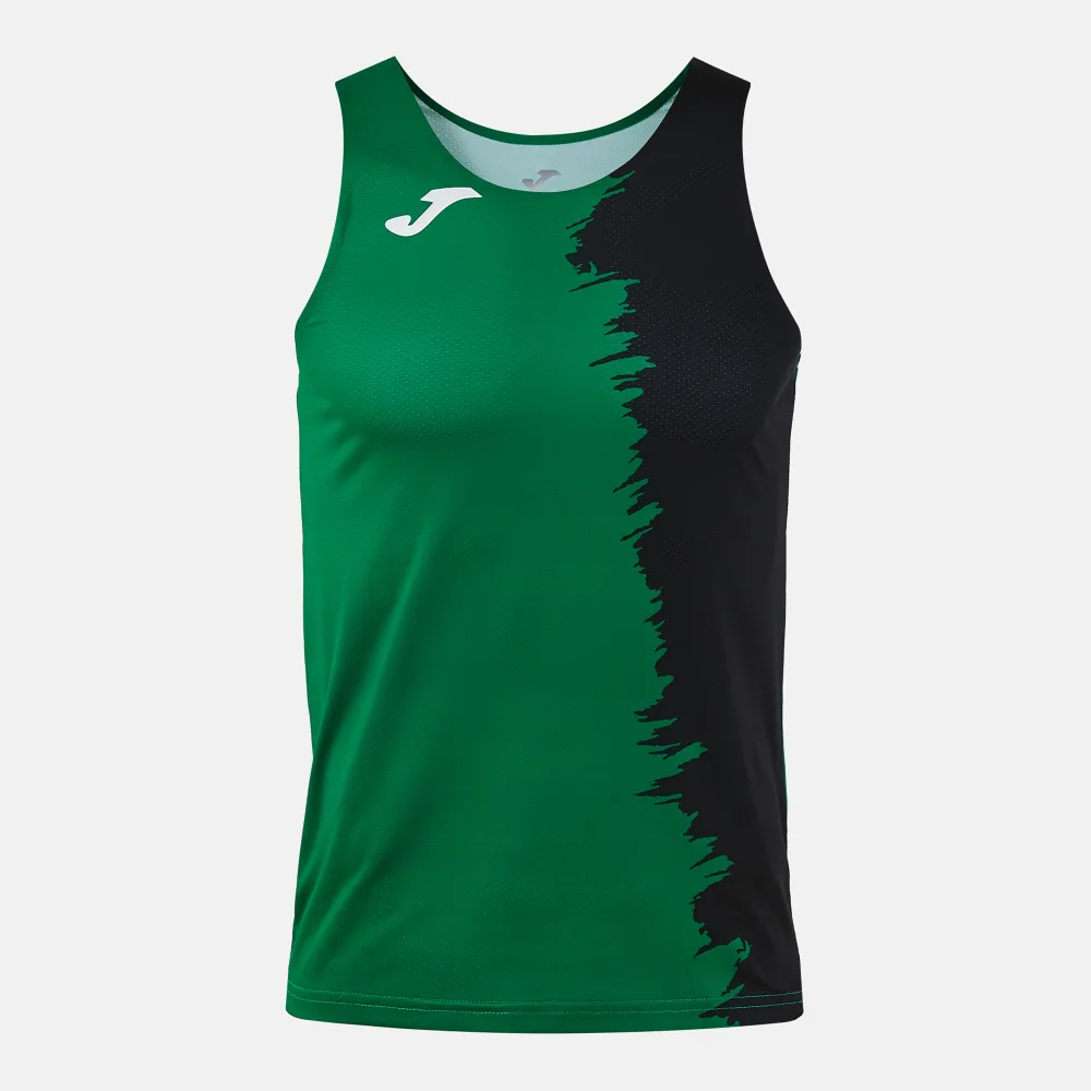 PICASHO SLEEVELESS — GRÜN-SCHWARZ