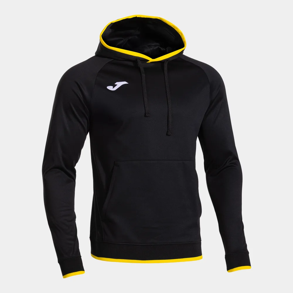 COMBI PREMIUM HOODIE — SCHWARZ-GELB