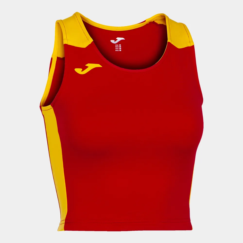 RECORD II TOP — ROT-GELB