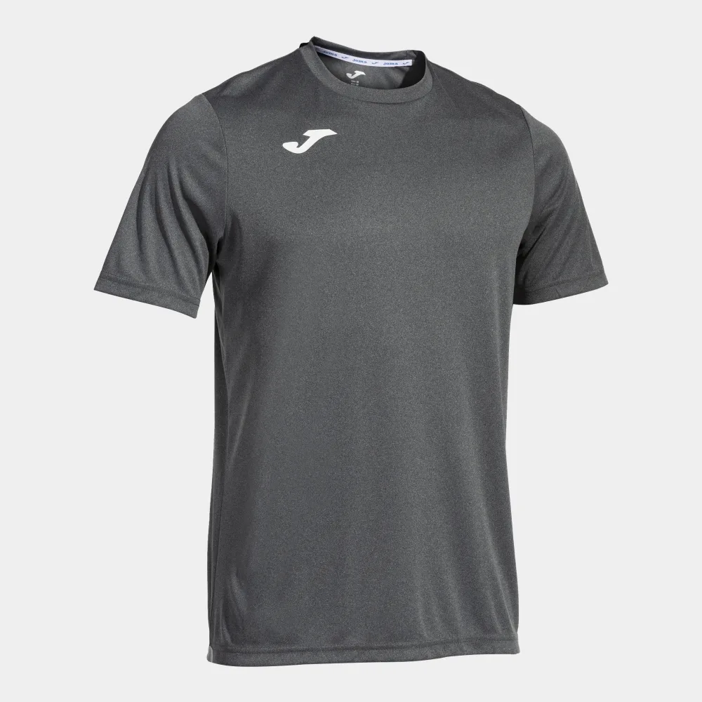 TRIKOT COMBI KURZARM — DUNKELGRAU MELLIERT