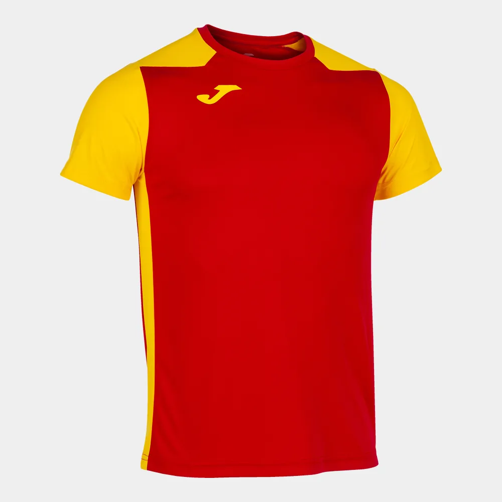 RECORD II SHIRT — ROT-GELB