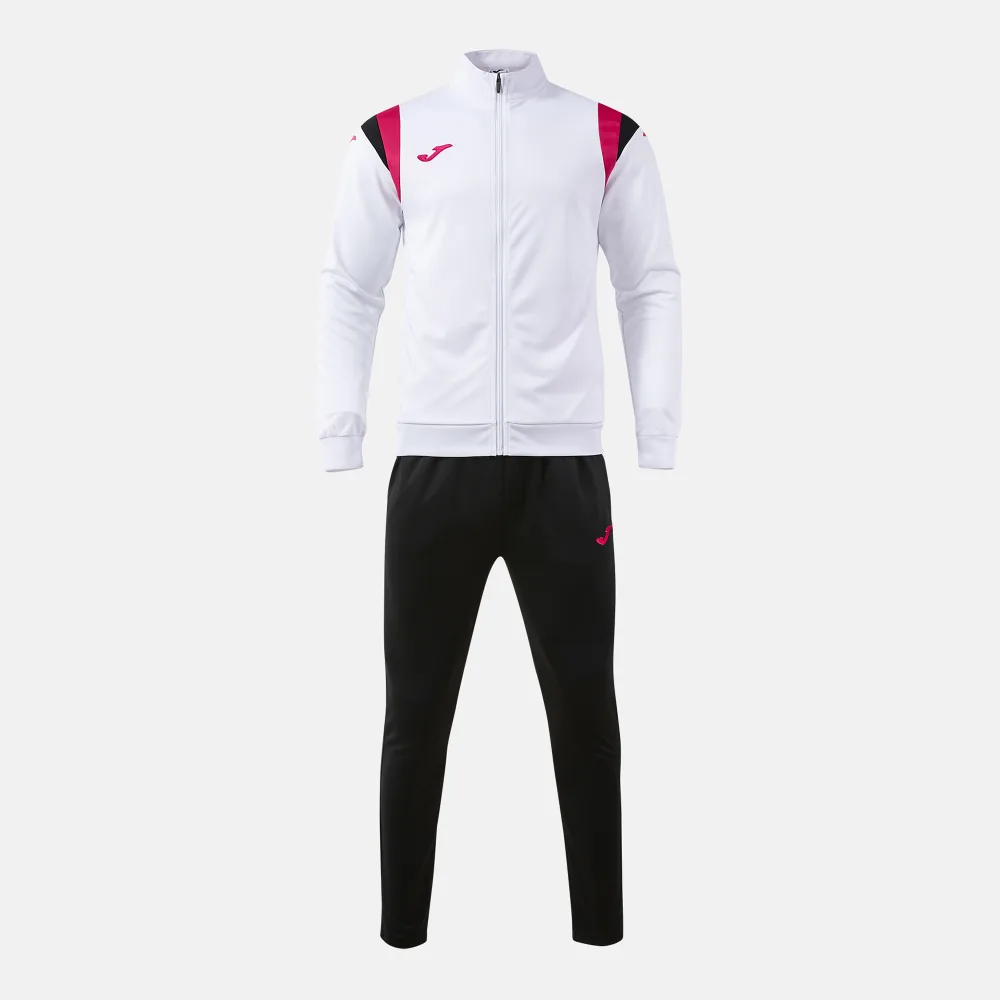 TERRA DANUBIO TRAININGSANZUG — WEISS-FUCHSIA