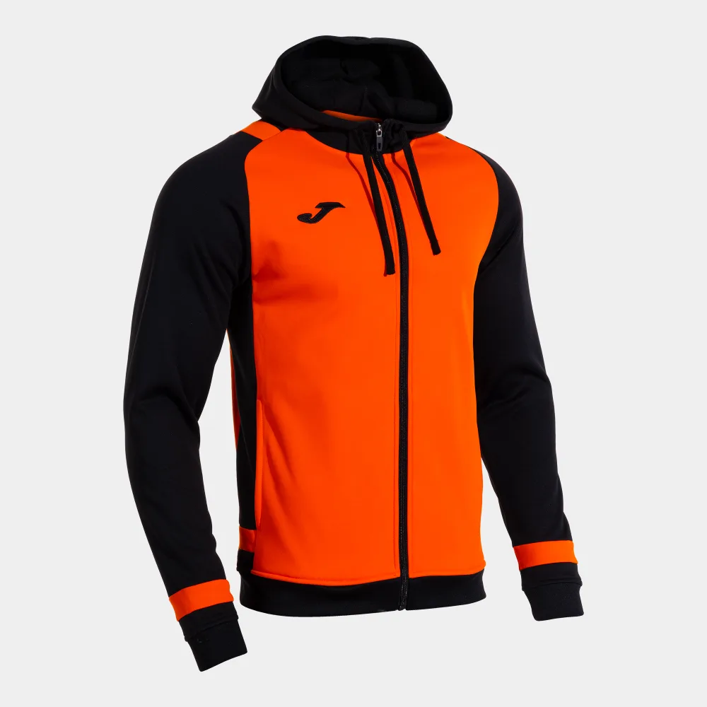 LIDER KAPUZENJACKE — ORANGE-SCHWARZ