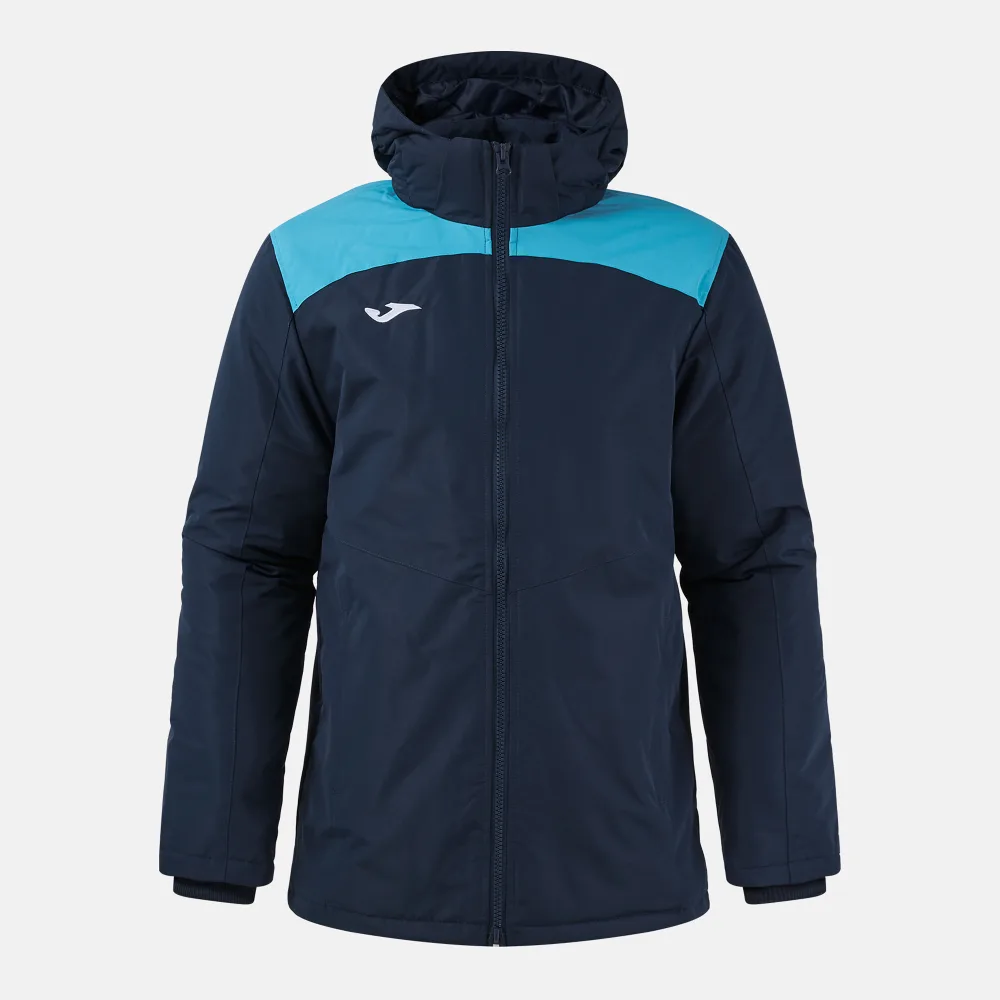TRIVOR II ANORAK — MARINEBLAU-FLUORTÜRKIS