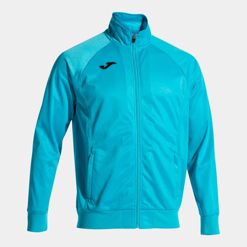 TRAININGSJACKE COMBI — TÜRKIS FLUOR