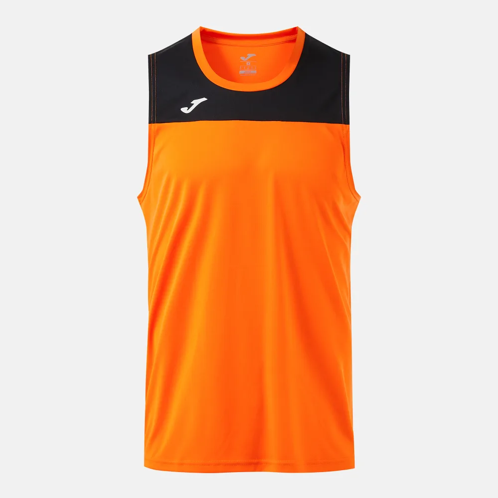 PHOENIX III SLEEVELESS — ORANGE-SCHWARZ