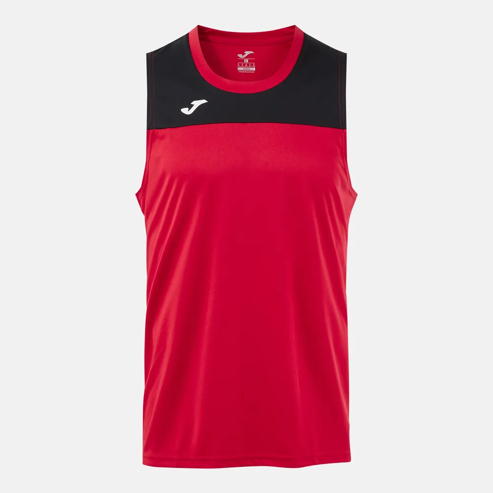 PHOENIX III SLEEVELESS — ROT-SCHWARZ