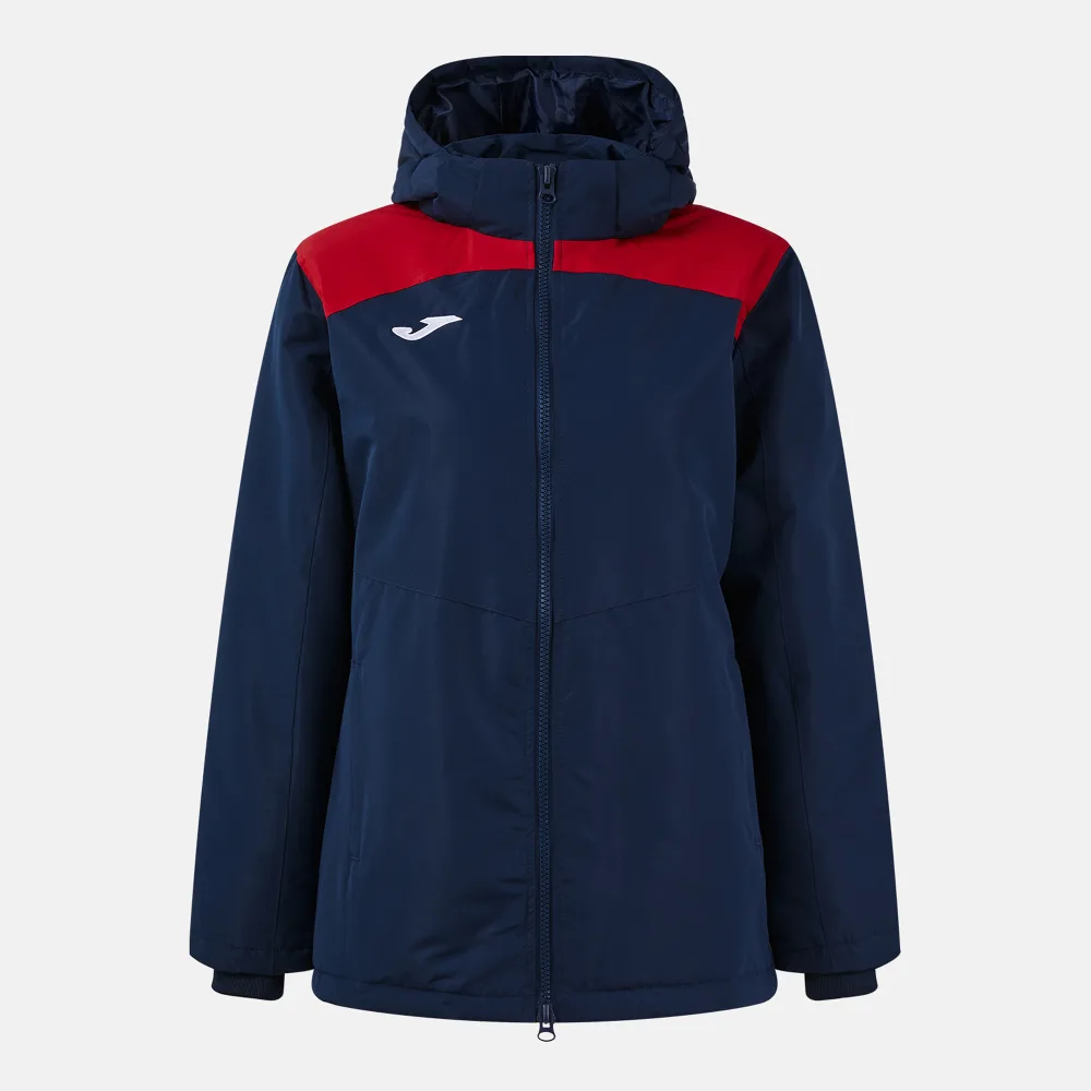 TRIVOR II ANORAK WOMEN — MARINEBLAU-ROT