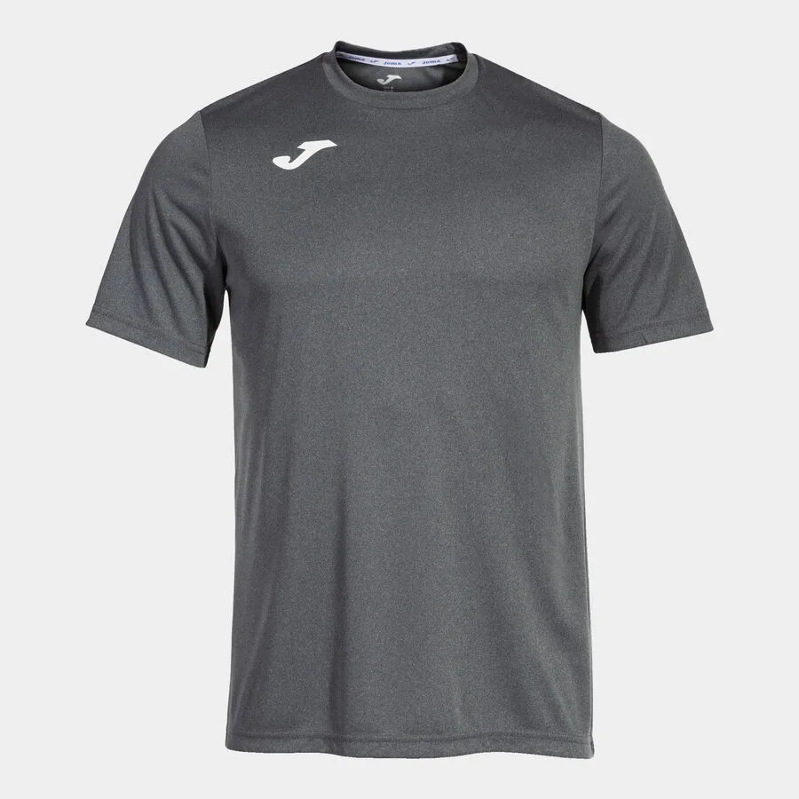 TRIKOT COMBI KURZARM — DUNKELGRAU MELLIERT