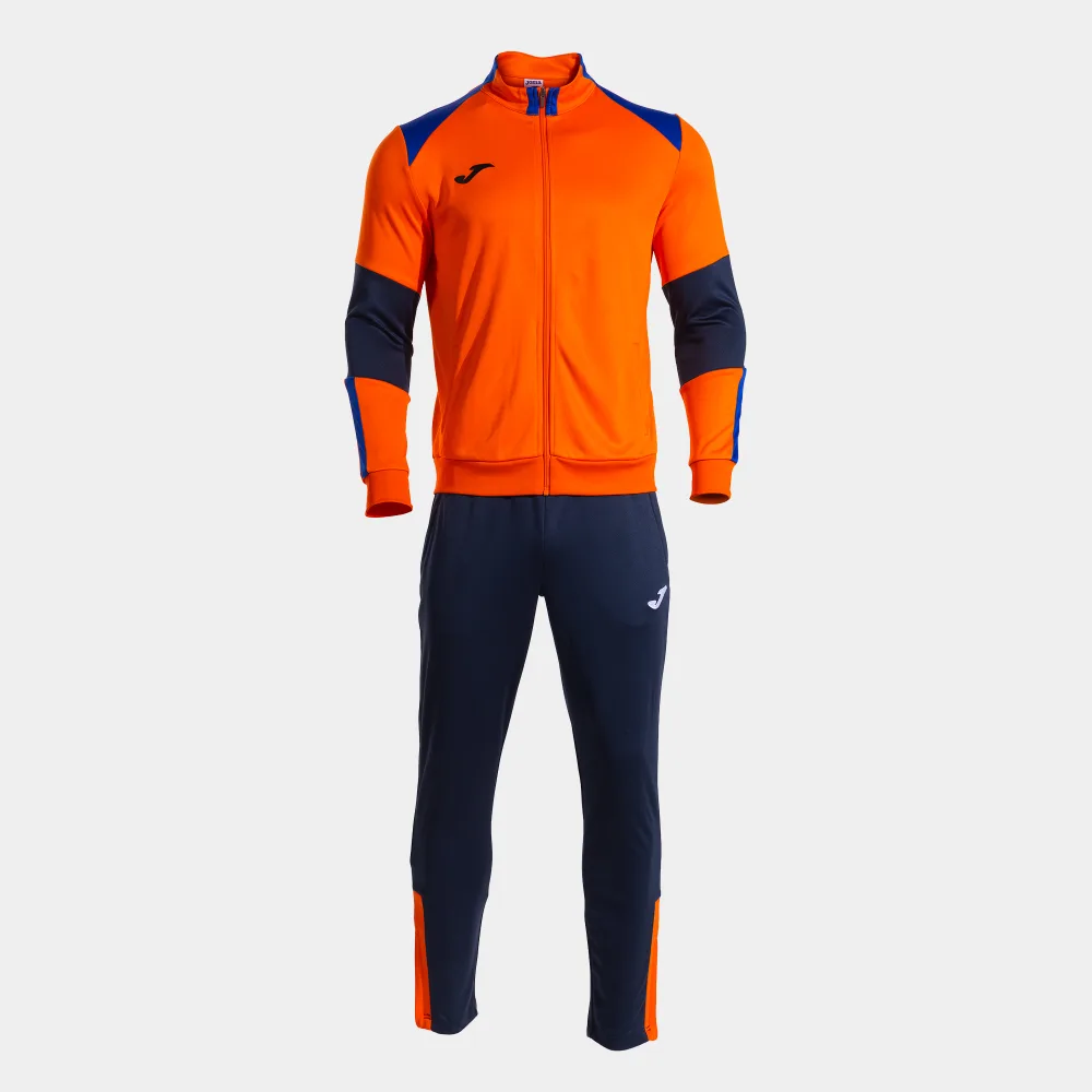 DANUBIO TRACKSUIT — ORANGE-MARINEBLAU