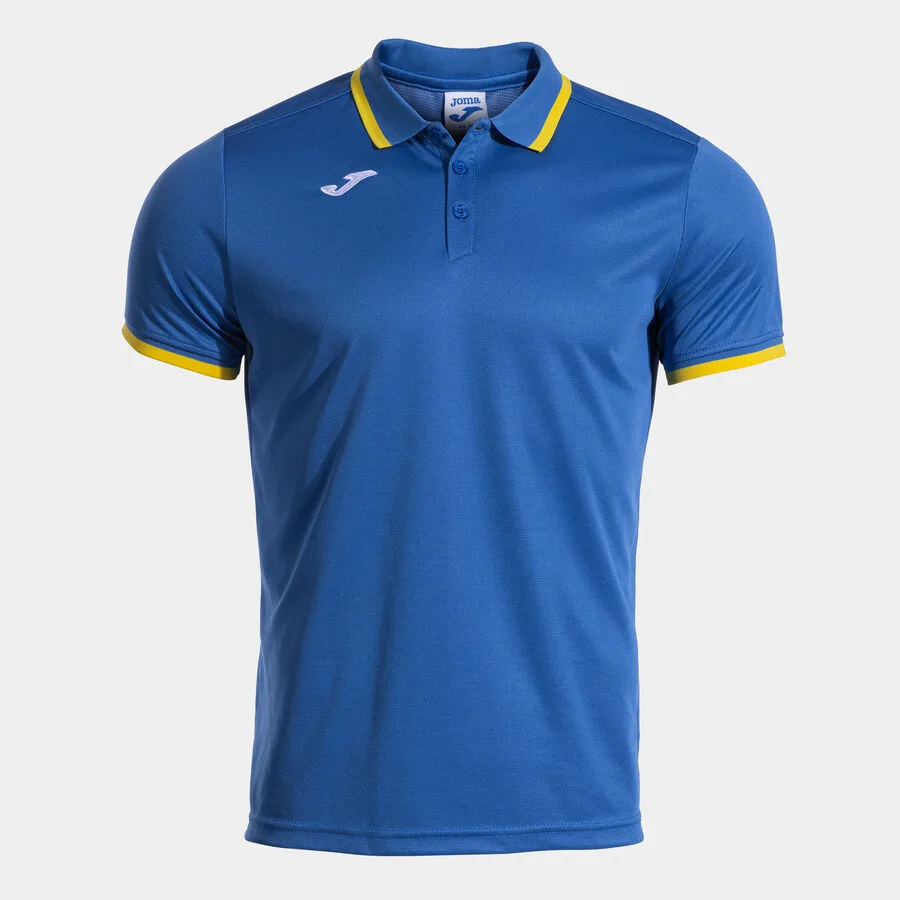 COMBI PREMIUM POLO — ROYALBLAU-GELB