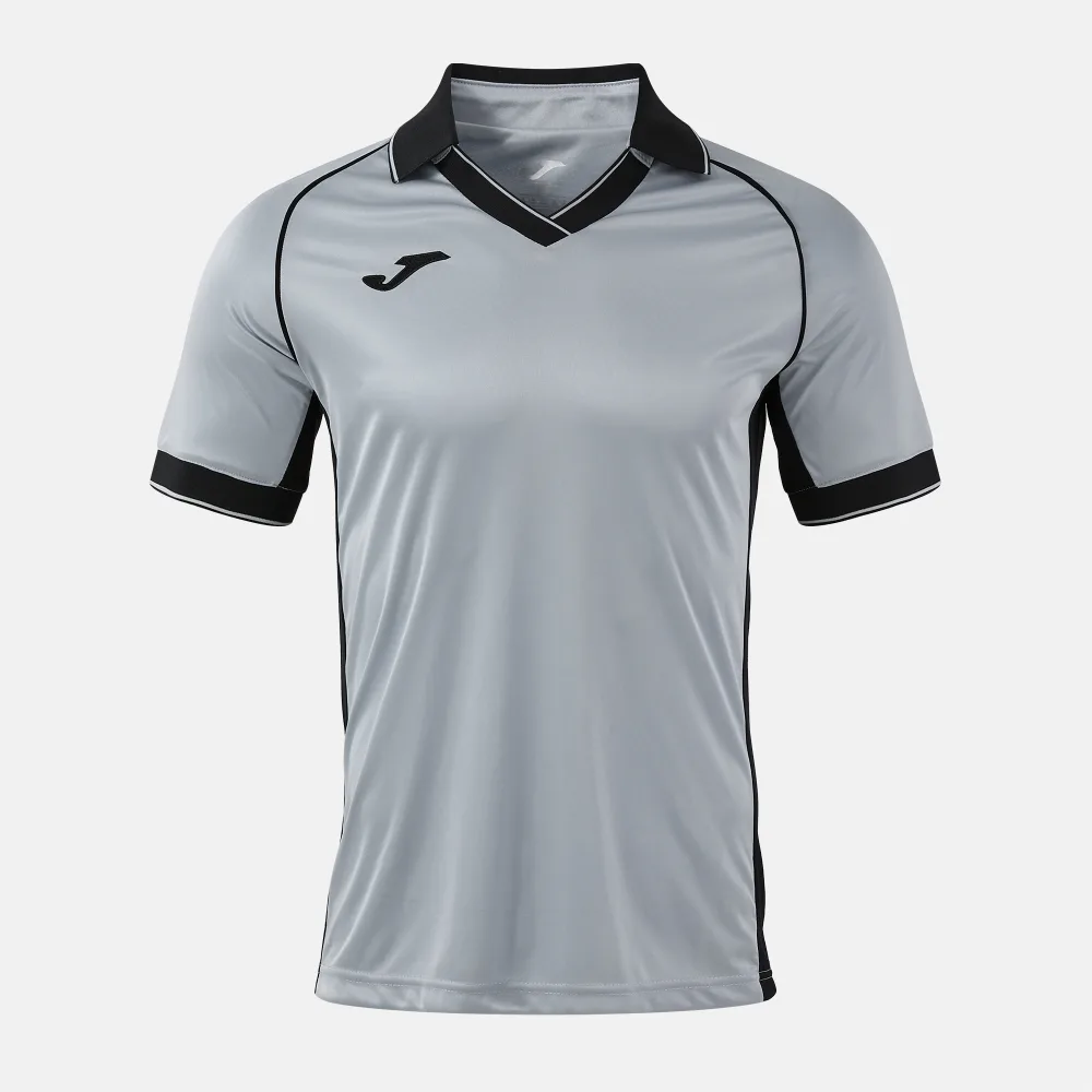 ECO RETRO TRIKOT — GRAU-SCHWARZ