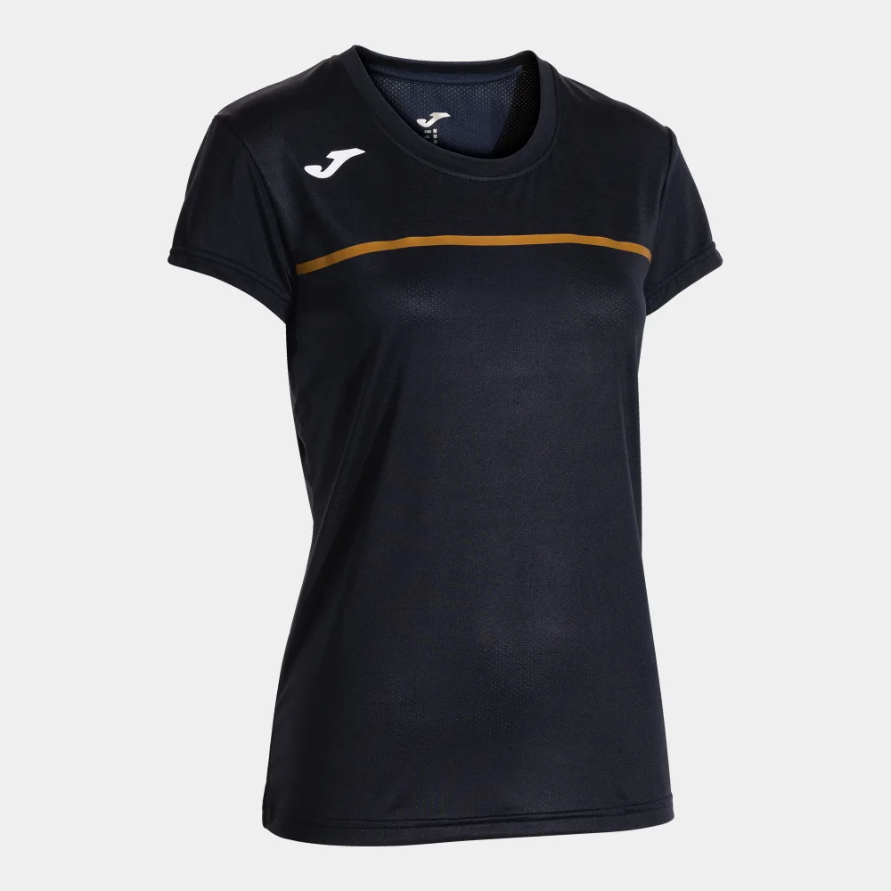 RECORD PRO SHIRT WOMEN — SCHWARZ