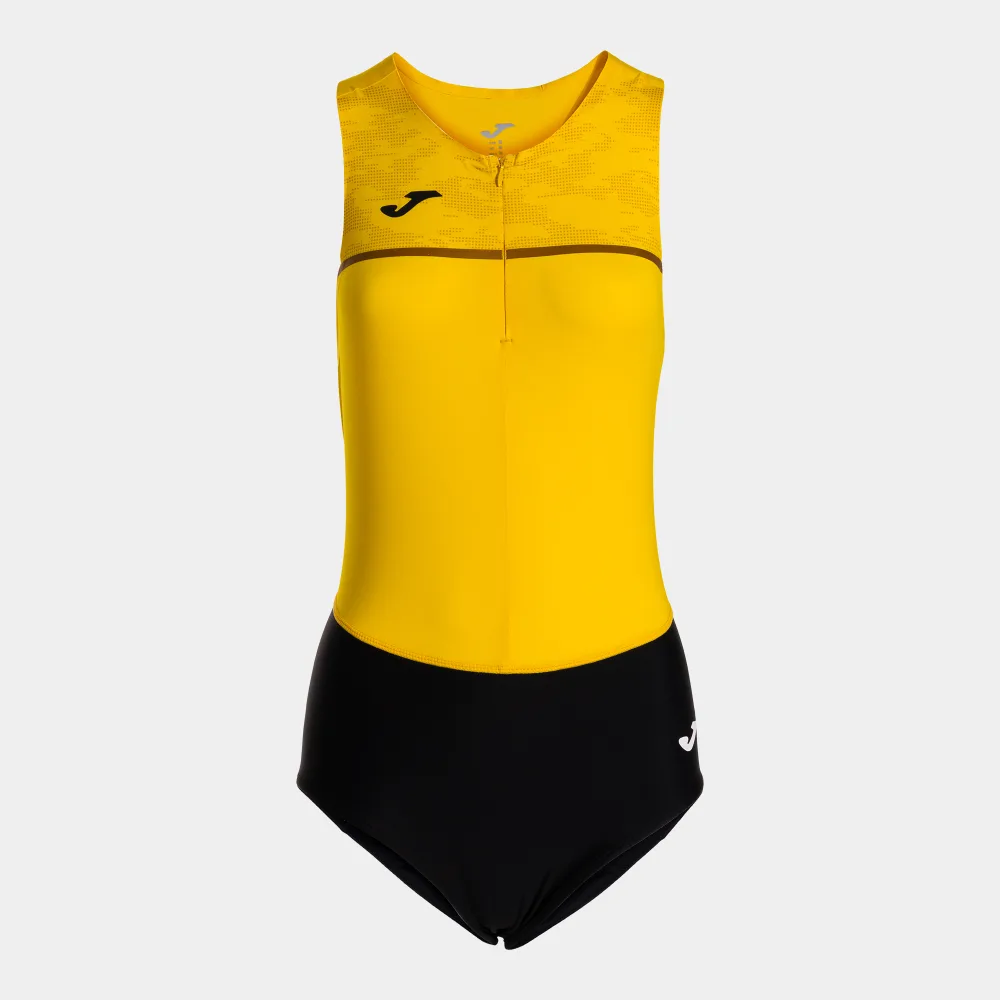 RECORD PRO BODYSUIT WOMEN — GELB-SCHWARZ