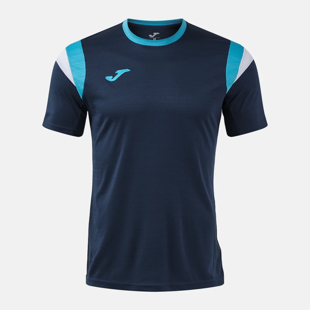 TERRA DANUBIO SHIRT — MARINEBLAU-FLUORTÜRKIS
